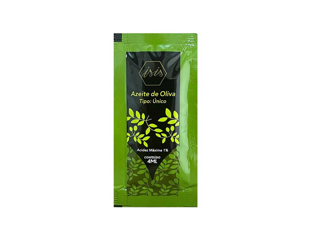AZEITE DE OLIVA SACHÊ ISIS 4 ML (CX 200 UN)